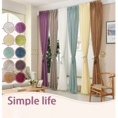 Sheer Linen Curtain